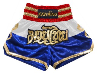 Spersonalizowane spodenki do muay thai z imieniem : KNSCUST-1261-Holandia