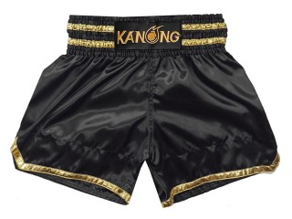 Personalizowane spodenki Muay Thai : KNSCUST-1278-Czarny