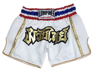 Spodenki Muay Thai Lumpinee : LUMRTO-006-biały
