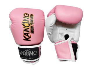 Rękawice bokserskie dla dzieci Kanong : jasnoróżowy