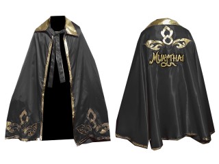 Kanong Muay Thai Kickboxingu tajski Batman Robe : Czarny/złoto