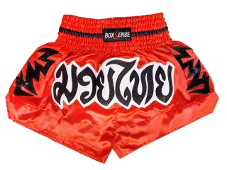 Spodenki do Muay Thai Kickboxingu dla dzieci Boxsense : BXSKID-012