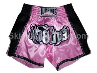 Spodenki Muay Thai Kickboxingu Lumpinee : LUMRTO-003-Różowy