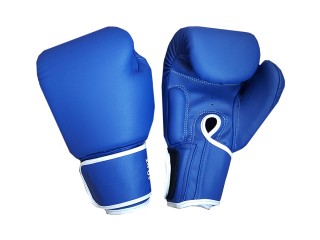 Rękawice do Muay Thai bokserskie Kanong : Classic Niebieski