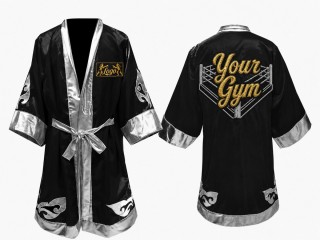 Kanong Szlafrok do Muay Thai z haftowanym logo