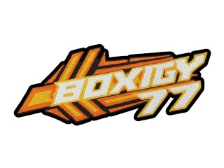 Średnia naszywka z haftem i logo do dodania