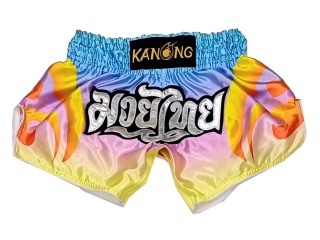 Spodenki do Kickboxingu Retro Kanong : KNSRTO-508