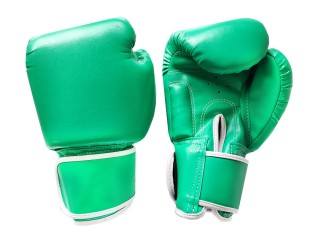 Rękawice do Muay Thai bokserskie Kanong : Classic Zielony