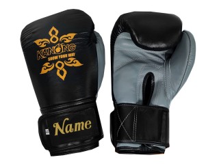Personalizowane oryginalne skórzane rękawice do bokserskie : KNGCUST-R-416