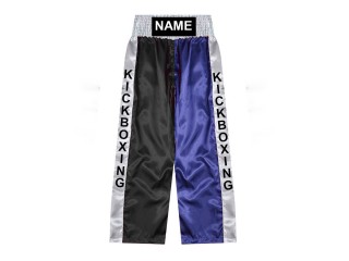 Spodnie do kickboxingu : KNPANTS-001-Czarno-granatowy