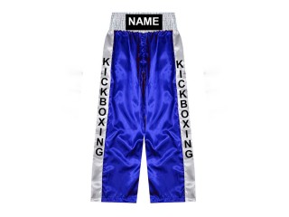 Personalizowane Spodnie do kickboxingu: KNPANTS-001-Niebieski