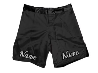 Personalizowane spodenki do MMA : Czarne