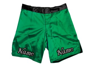 Personalizowane spodenki do MMA : Zielone