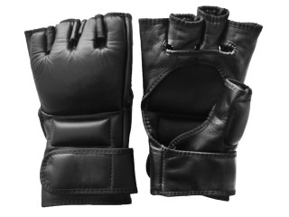 Niestandardowe rękawice do grapplingu MMA: czarne