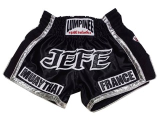 Personalizowane spodenki Muay Thai : KNSCUST-1244-Czarny