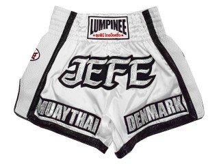 Personalizowane spodenki Muay Thai : KNSCUST-1244-biały