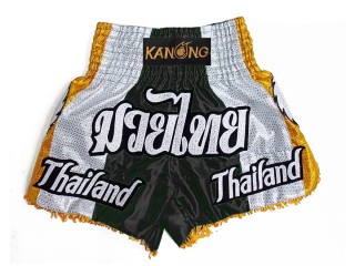 Personalizowane spodenki Muay Thai : KNSCUST-1252-Czarny