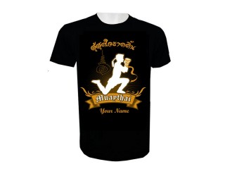 Dodaj nazwę koszulka muay thai kickboxingu : KNTSHCUST-017