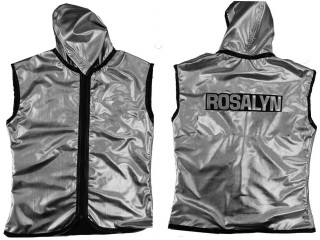 Kanong Bluza z kapturem bokserski : KNHODCUST-003-Srebro