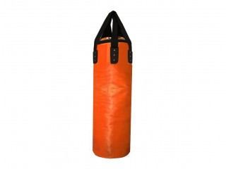 Dostosowany worek treningowy z mikrofibry (niewypełniony) : Pomarańczowy 120 cm.
