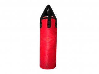 Dostosowany worek treningowy z mikrofibry (niewypełniony) : Czerwony 120 cm.