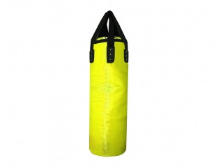 Dostosowany worek treningowy z mikrofibry (niewypełniony) : żółty 120 cm.