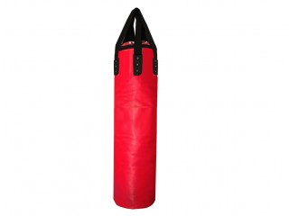 Personalizowane worek treningowy z mikrofibry (niewypełniony) : Czerwony 180 cm.