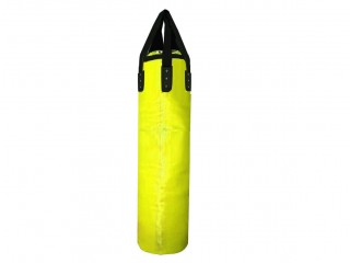 Dostosowany worek treningowy z mikrofibry (niewypełniony) : żółty 180 cm.