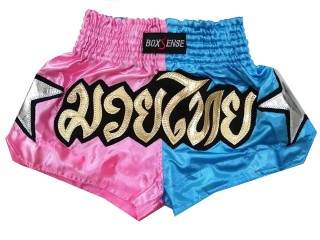 Spodenki do Muay Thai Kickboxingu dla dzieci Boxsense : BXSKID-006