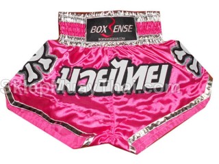 Spodenki do Muay Thai Kickboxingu dla dzieci Boxsense : BXSKID-017