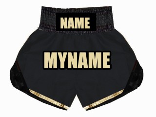 Personalizowane Spodenki boks : KNBSH-022-Czarny