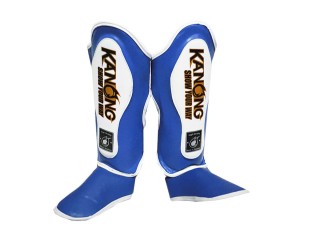 Ochraniacze piszczel-stopa dla dzieci Kanong : Niebieski