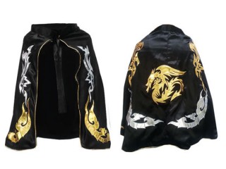 Kanong Muay Thai Kickboxingu tajski Batman Robe : Czarny / smok 