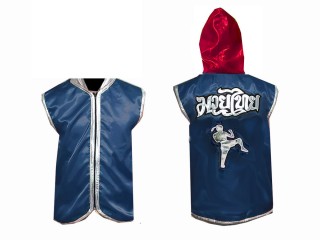 Kanong Muay Thai Bluzy / Kurtka wejścia : Ciemnoniebieski/Czerwony