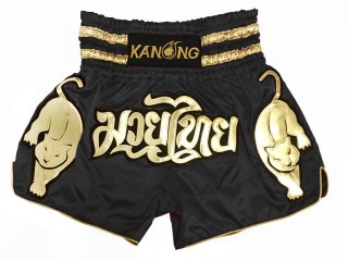 Spodenki Muay Thai Kanong : KNS-135-Czarny