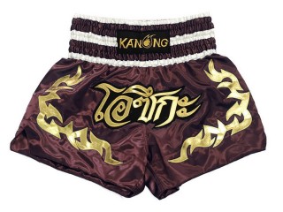 Dostosowane spodenki Muay Thai z haftem : KNSCUST-1153