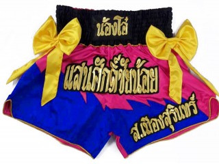 Dostosowane spodenki Muay Thai z haftem : KNSCUST-1158