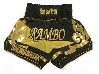 Dostosowane spodenki Muay Thai z haftem : KNSCUST-1159