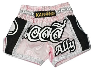 Dostosowane spodenki Muay Thai z haftem : KNSCUST-1161