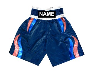 Personalizowane Spodenki boks : KNBSH-028-Ciemnoniebieski