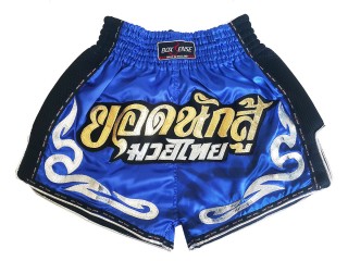 Spodenki Muay Thai Kickboxingu Boxsense : BXSRTO-027-Niebieski