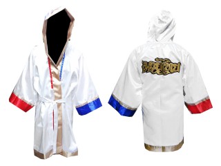 Kanong Muay Thai SZLAFROK BOKSERSKI : Biały